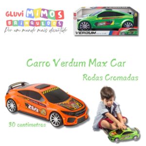 Carro Verdum Max Car 30 centimetros