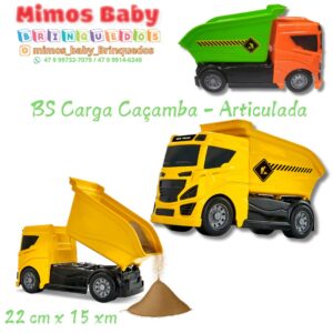 BS Carga Caçamba - Articulada 22 cm x 15 xm