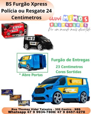 BS Furgão Xpress  Polícia ou Resgate 24 Centimetros