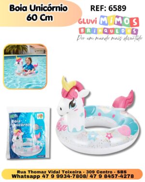Boia Unicórnio Dm Toys 63 Centimetros