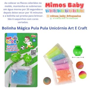 Bolinha Mágica Pula Pula  Art E Craft - Zoop Toys