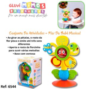 Conjunto De Atividades - Flor Do Bebê Musical - Zoop Toys