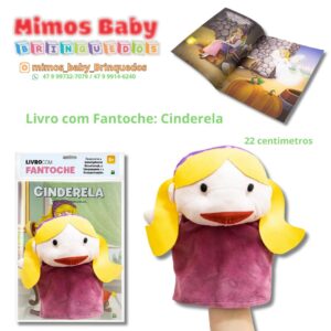 Livro com Fantoche: Cinderela