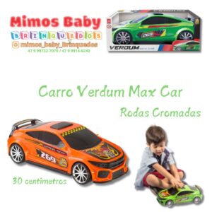 Carro Verdum Max Car 30 centimetros