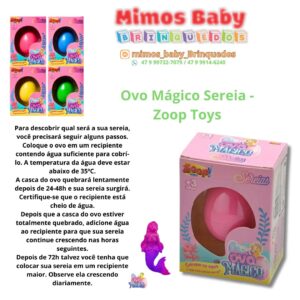 Ovo Mágico Sereia - Zoop Toys