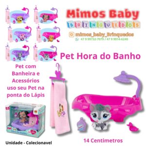Pet Hora do Banho - Unidade - Colecionavel