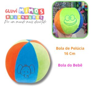 Bola de Pelúcia 16 Cm  Bola do Bebê