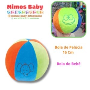 Bola de Pelúcia 16 Cm  Bola do Bebê