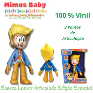 Boneco Lopers Articulado Edição Especial