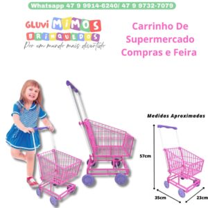 Carrinho De Supermercado Compras e Feira