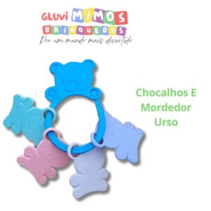 Chocalhos E Mordedor Urso