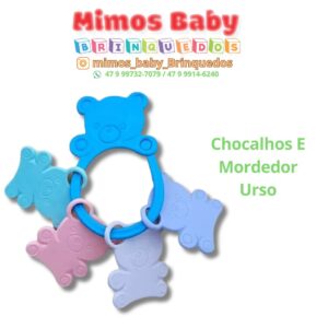 Chocalhos E Mordedor Urso