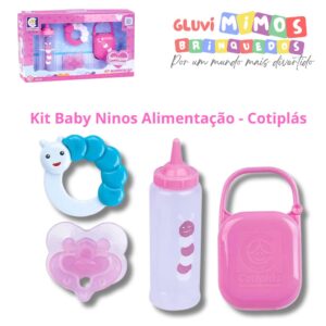 Kit Baby Ninos Alimentação - Cotiplás