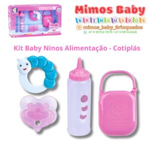 Kit Baby Ninos Alimentação - Cotiplás