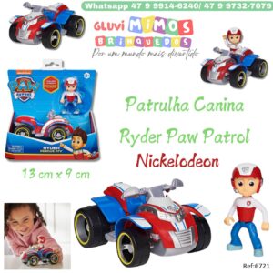 Patrulha Canina Ryder Paw Patrol 13 cm x 9 cm Nickelodeon