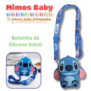 Bolsinha de Silicone Menina Porta Moeda