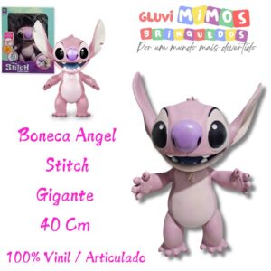 Boneca Angel Stitch Gigante  40 Cm 100% Vinil / Articulado