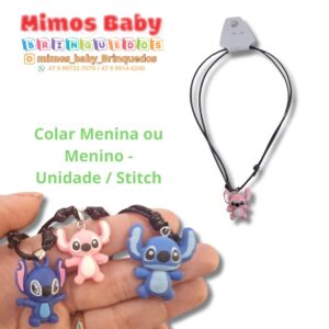Colar Menina ou Menino - Unidade Stitch