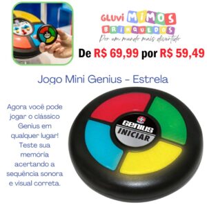Jogo Mini Genius - Estrela