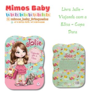 Livro Jolie - Viajando com a Elisa - Capa Dura