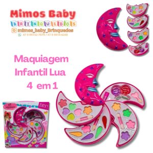Maquiagem Infantil Lua   4  em 1