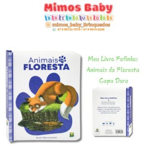 Meu Livro Fofinho: Animais da Floresta  Capa Dura