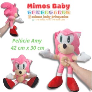Pelúcia Personagem   42 cm x 30 cm Rosa