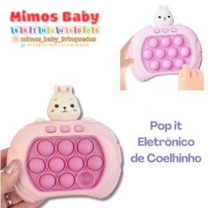 Pop it  Eletrônico de Coelhinho
