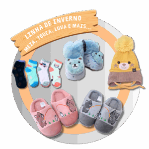 Linha Inverno / Meias, Luvas , Toucas, Pantufas