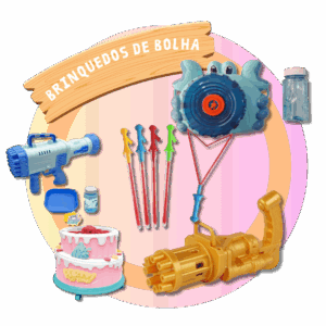 Brinquedos de Bolha de Sabão