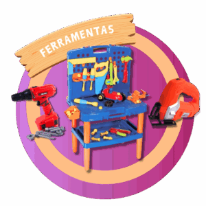 Ferramentas Infantil / Bancadas / Maleta