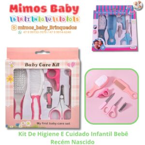 Kit De Higiene E Cuidado Infantil Bebê Recém Nascido