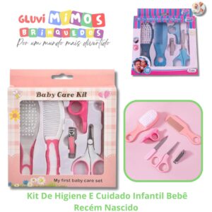 Kit De Higiene E Cuidado Infantil Bebê Recém Nascido