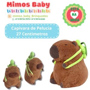Capivara de Pelucia  27 Centimetros