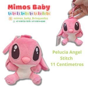 Pelucia com Chaveiro Personagem