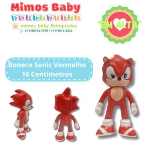 Boneco personagem 16 centímetros