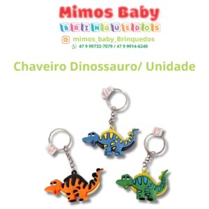 Chaveiro Dinossauro/ Unidade