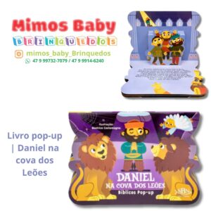 Livro pop-up | Daniel na cova dos Leões