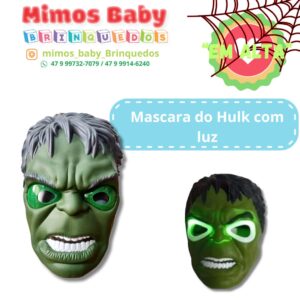 Mascara de Personagem com Luz