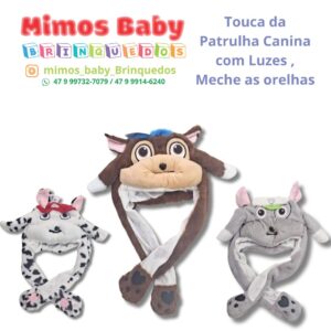 Touca com Luzes , Meche as orelhas