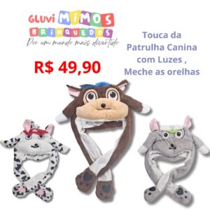 Touca com Luzes , Meche as orelhas