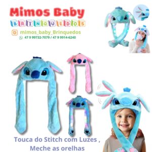 Touca com Luzes , Meche as orelhas