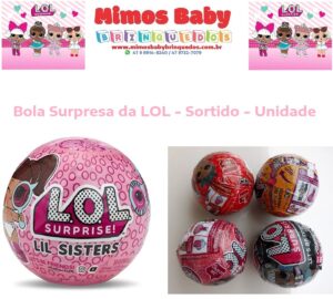 Bola surpresa menina
