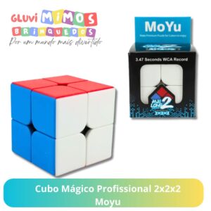 Cubo Mágico Profissional 2x2x2 Moyu