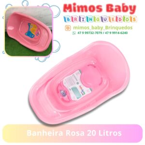 Banheira Rosa 20 Litros