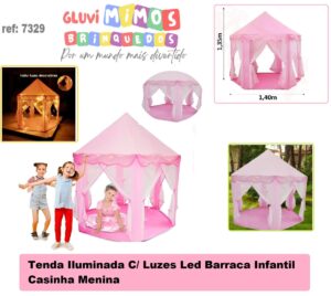 Barraca Tenda Iluminada 135 cm x 140 cm