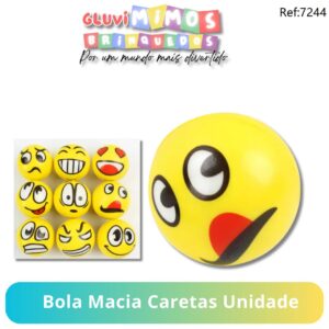Bola Macia Caretas Unidade