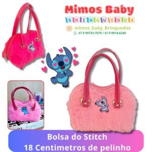 Bolsa Personagem18 Centimetros de pelinho