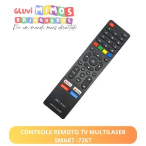 CONTROLE REMOTO TV MULTILASER SMART -7267