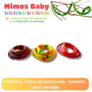 Cobrinha, Cobra de brinquedo , Unidade, cores sortidas
